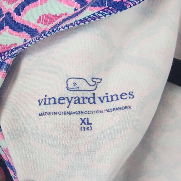 Vineyard Vines girls sz XL / 16 whale tail shift dress with pockets - Picture 5 of 9